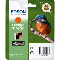 Epson T1599 Orange Martin pêcheur Cartouche d'encre d'origine