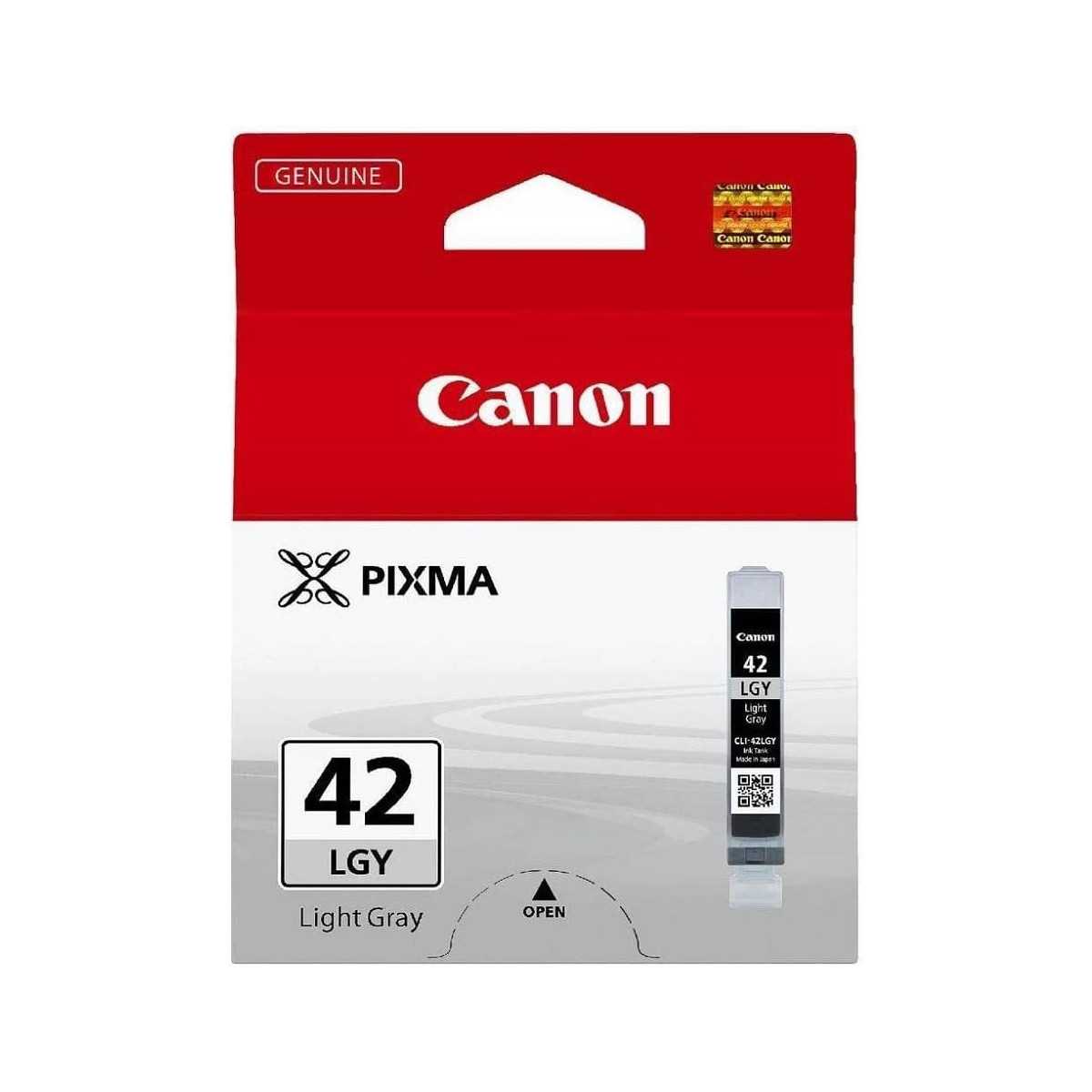 Canon CLI-42LGY Gris clair Cartouche d'encre au meilleur prix Canon CLI-42LGY Gris clair Cartouche d'encre au meilleur prix