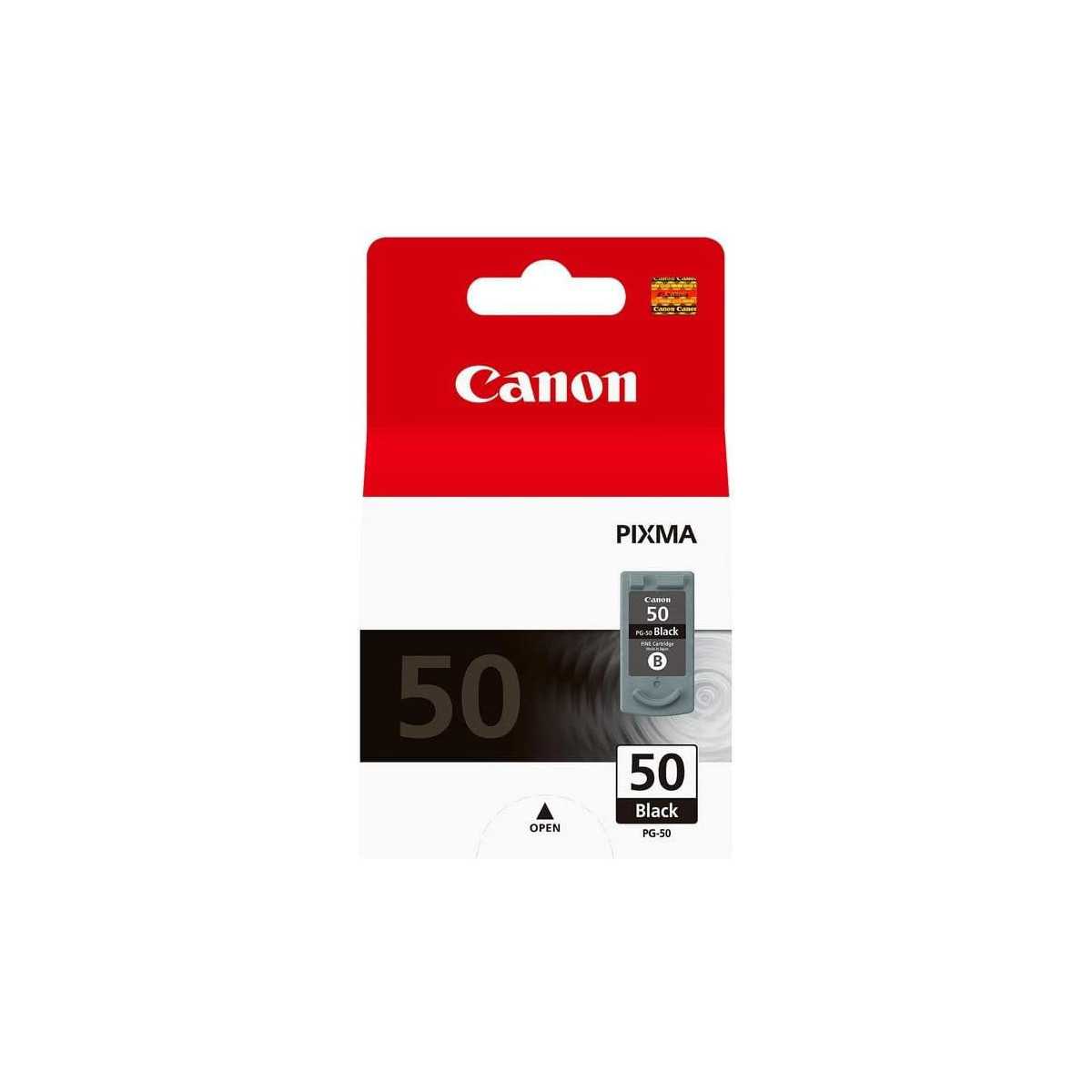 Canon PG-50 Noir Cartouche d'encre d'origine au meilleur prix Canon PG-50 Noir Cartouche d'encre d'origine au meilleur prix