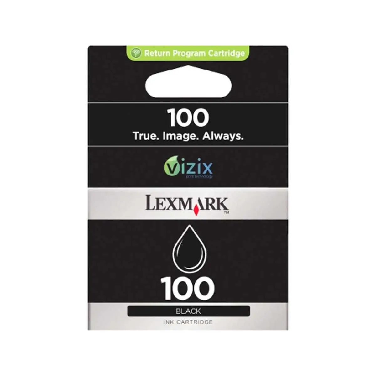Lexmark 100 Noir Cartouche authentique au meilleur prix
