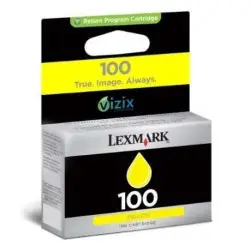 Lexmark 100 Jaune Cartouche authentique au meilleur prix
