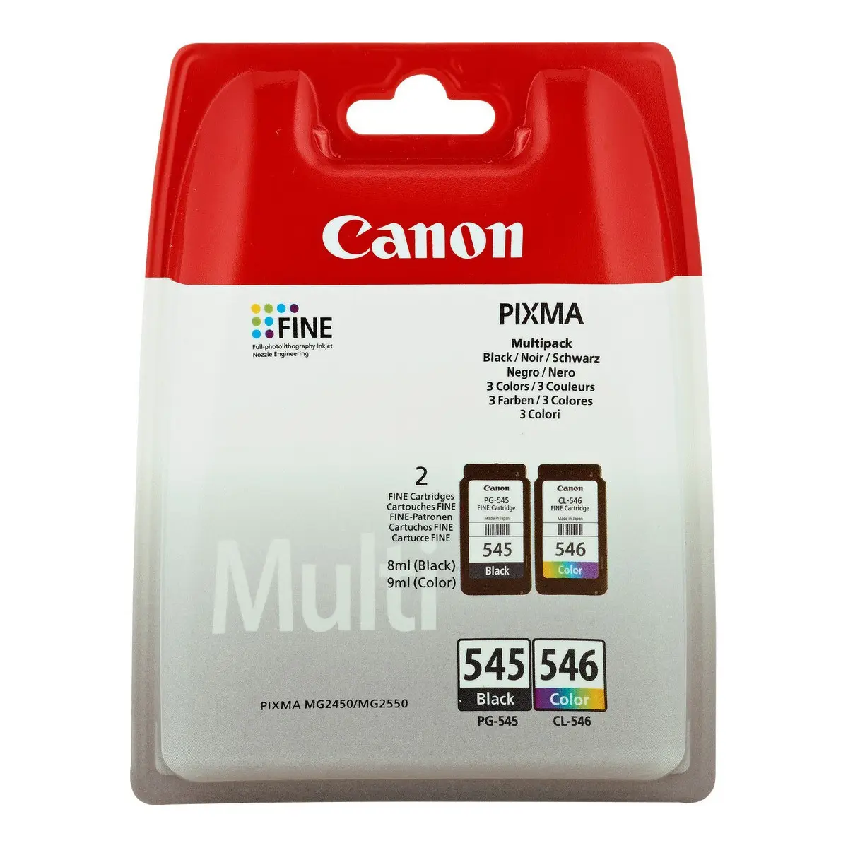 Canon PG-545/CL-546 Noir couleur Pack de cartouches authentiques au meilleur prix