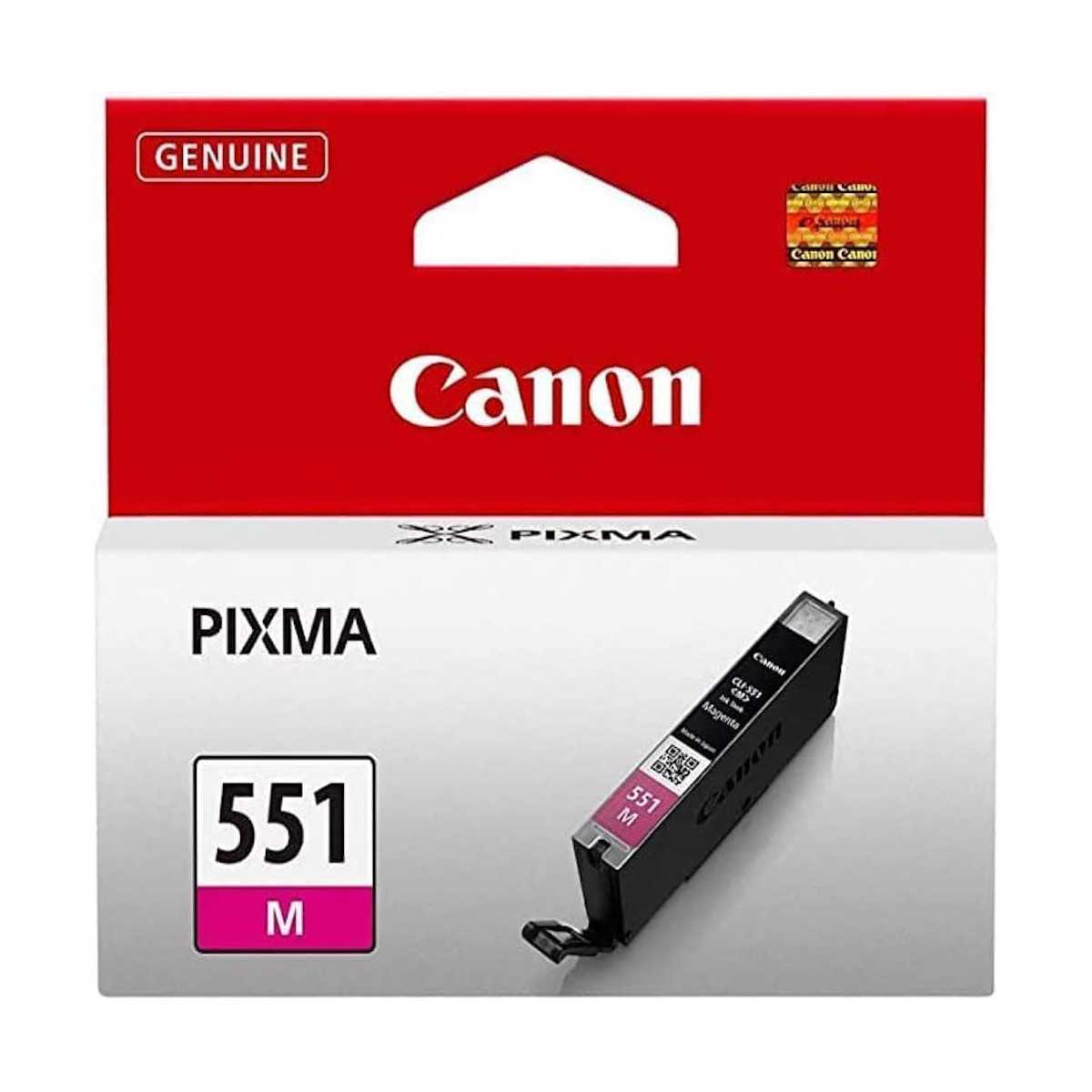 Canon CLI-551M Magenta Cartouche d'encre d'origine au meilleur prix Canon CLI-551M Magenta Cartouche d'encre d'origine au meilleur prix