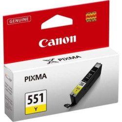 Canon CLI-551Y Jaune Cartouche authentique au meilleur prix