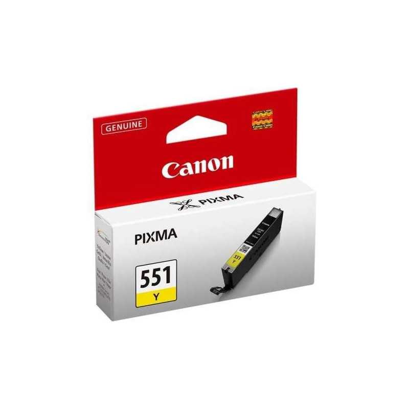 Canon CLI-551Y Jaune cartouche d'encre d'origine au meilleur prix