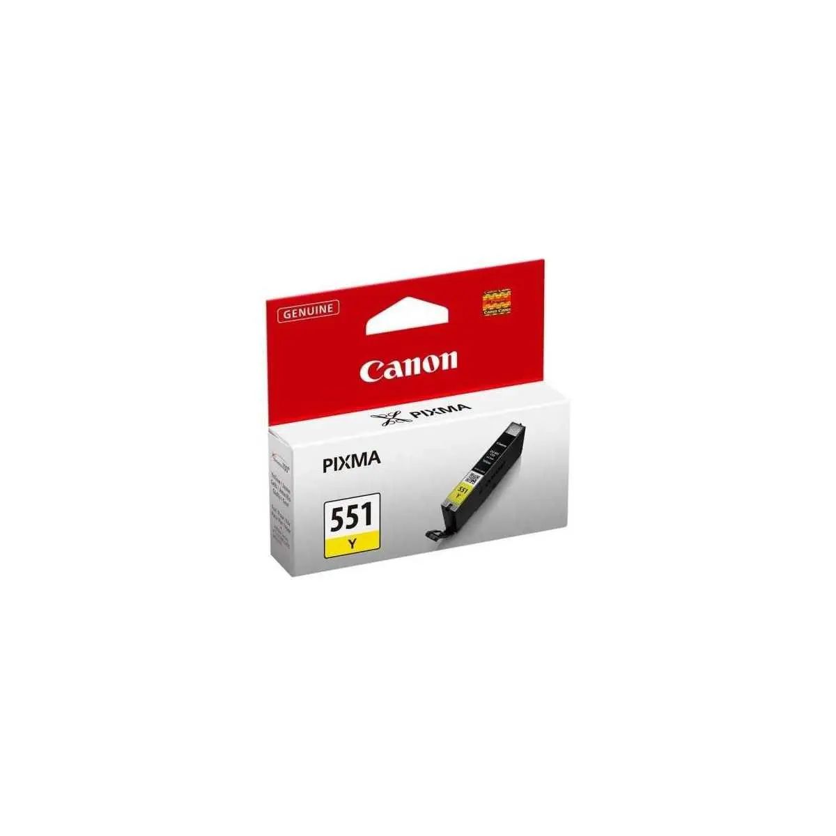 Canon CLI-551Y Jaune Cartouche authentique au meilleur prix Canon CLI-551Y Jaune Cartouche authentique au meilleur prix