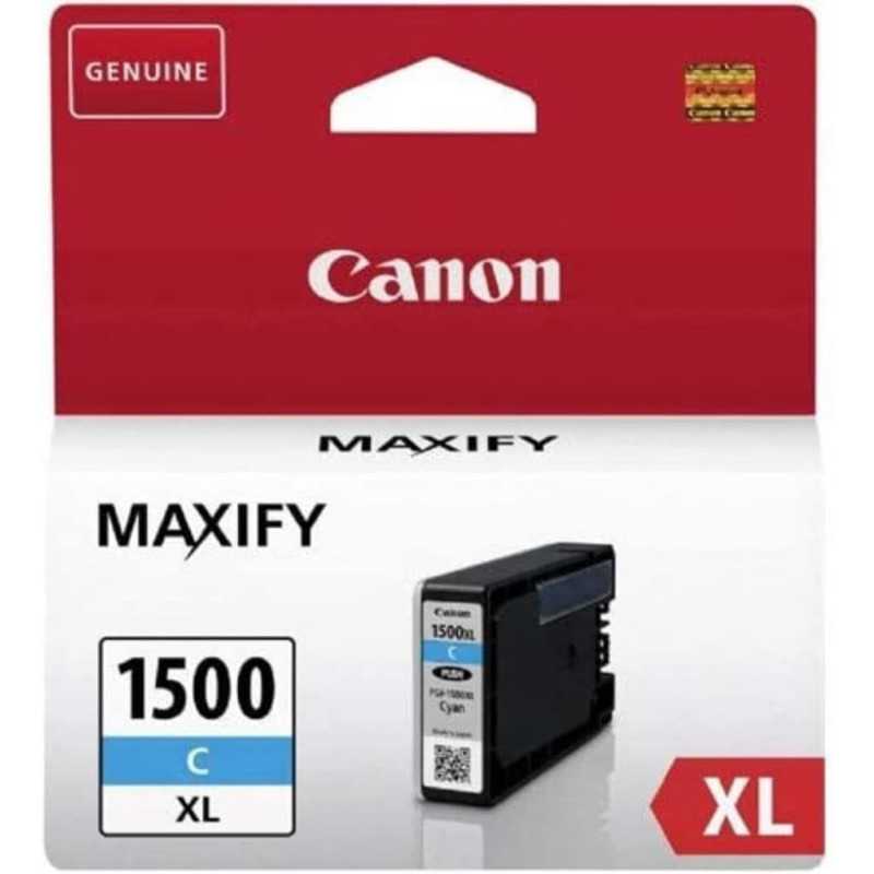 Canon PGI-1500XL-C Cyan cartouche d'encre d'origine au meilleur prix