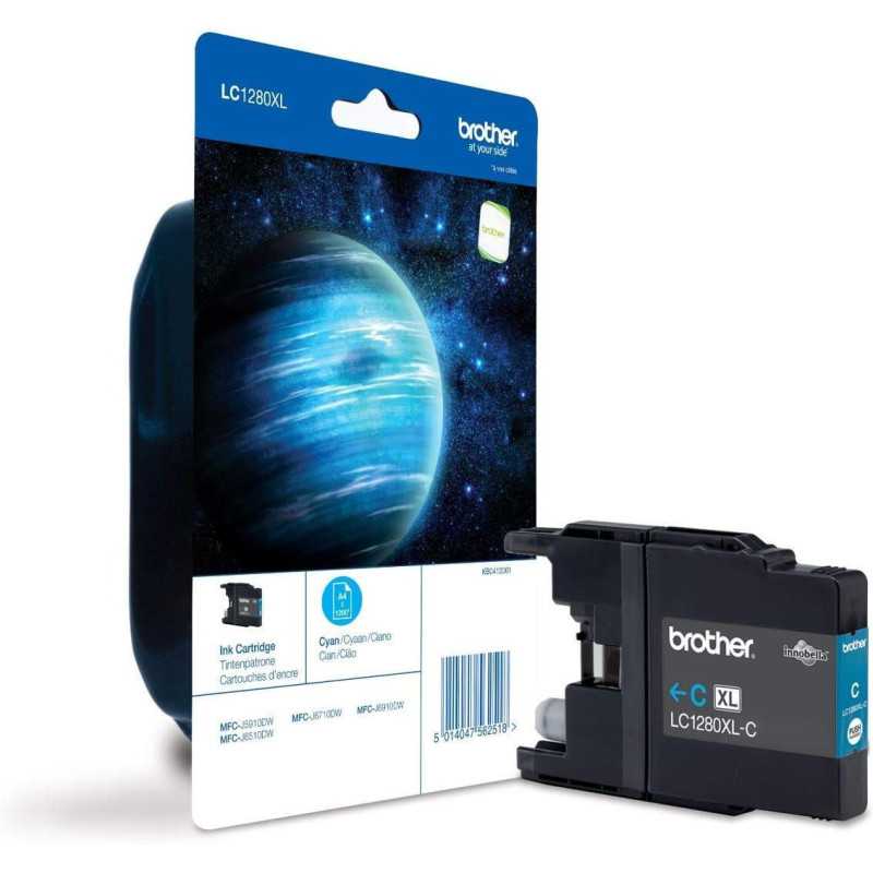 Brother LC1280XL-C Cyan cartouche d'encre d'origine au meilleur prix