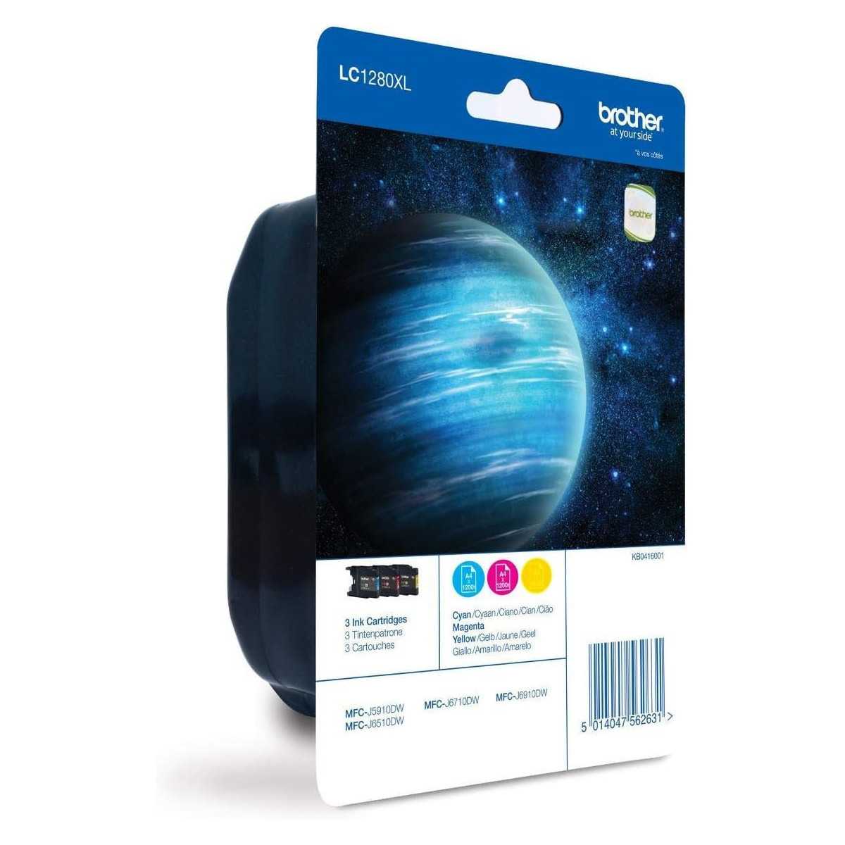 Brother LC1280XL Couleur Pack de 3 Cartouches au meilleur prix Brother LC1280XL Couleur Pack de 3 Cartouches au meilleur prix