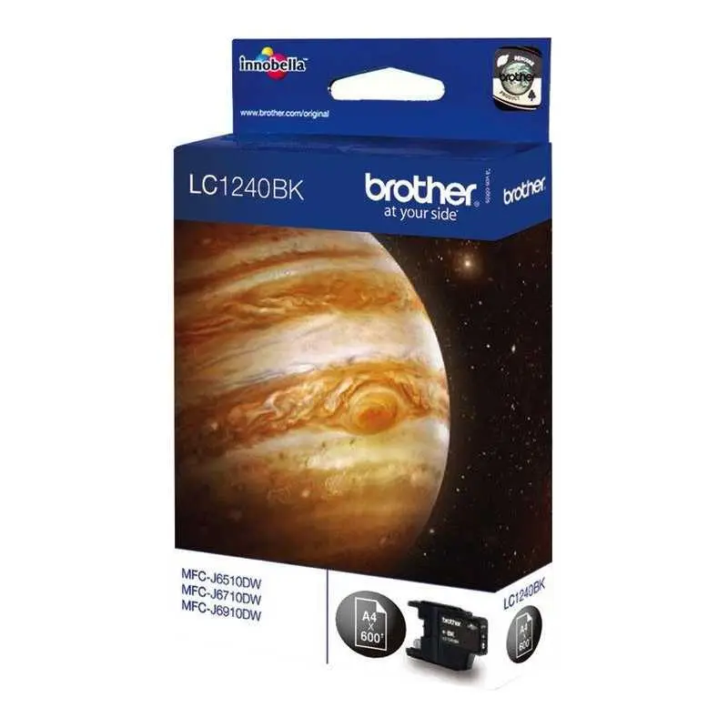 Brother LC1240BK Noir Cartouche authentique au meilleur prix