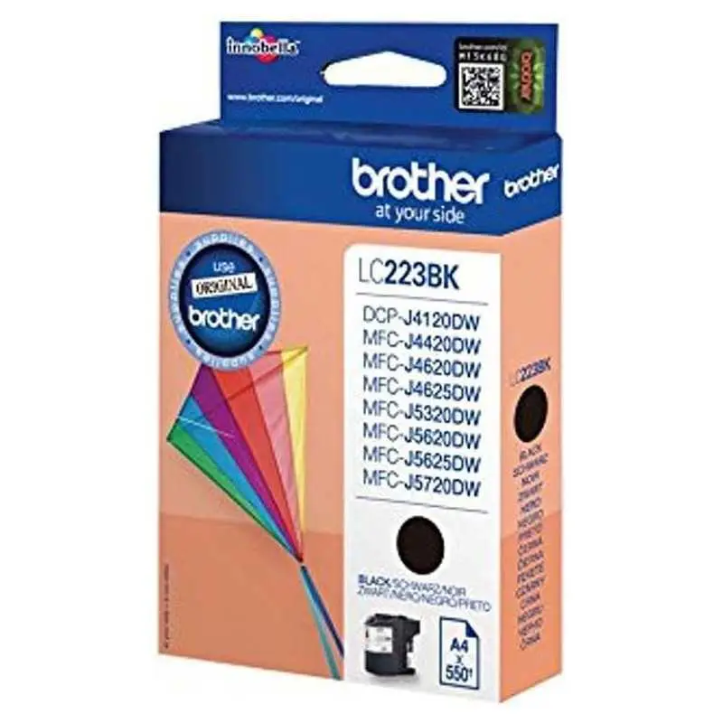 Brother LC223BK Noir Cartouche authentique au meilleur prix