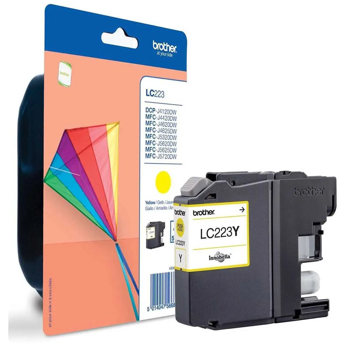 Brother LC223Y Jaune Cartouche authentique au meilleur prix