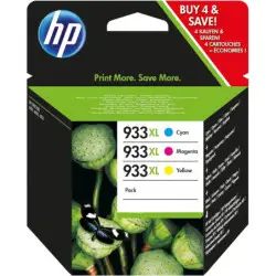 HP 933XL Couleur Pack de cartouches authentiques au meilleur prix