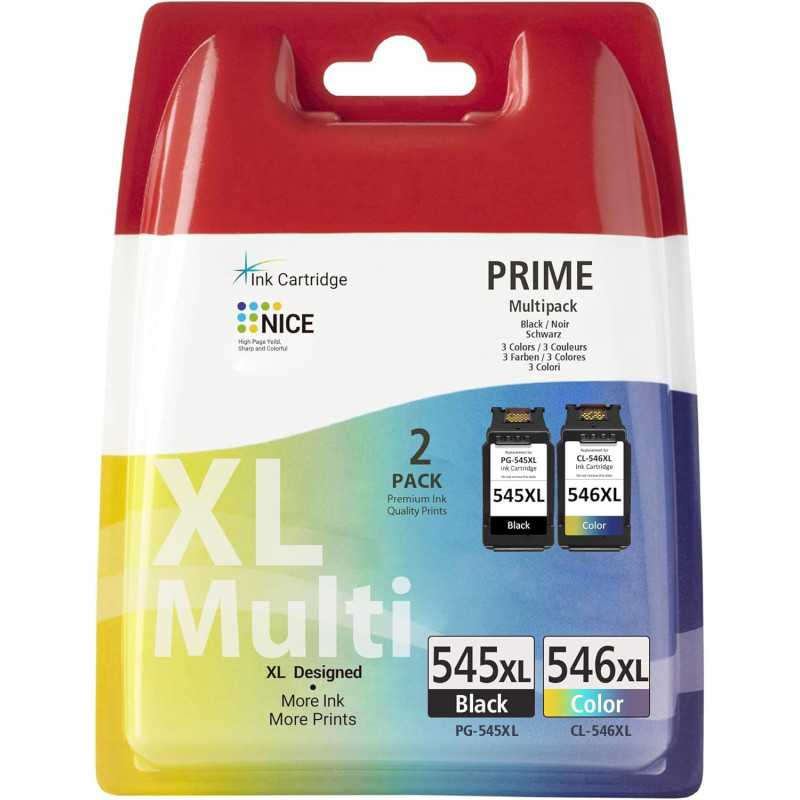 Canon PG-545XL/CL-546XL Pack de Cartouches au meilleur prix