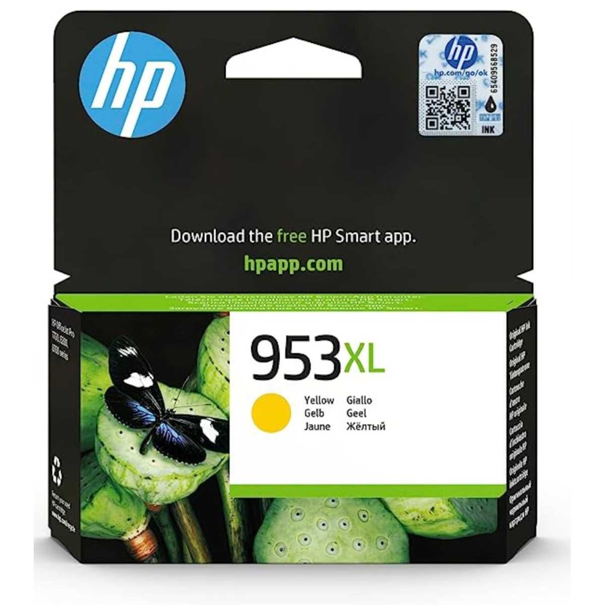 HP 953XL Jaune Cartouche d'encre d'origine au meilleur prix HP 953XL Jaune Cartouche d'encre d'origine au meilleur prix