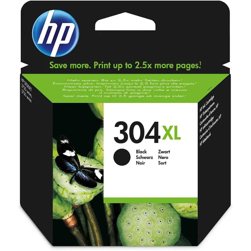 HP 304XL Noir Cartouche authentique au meilleur prix