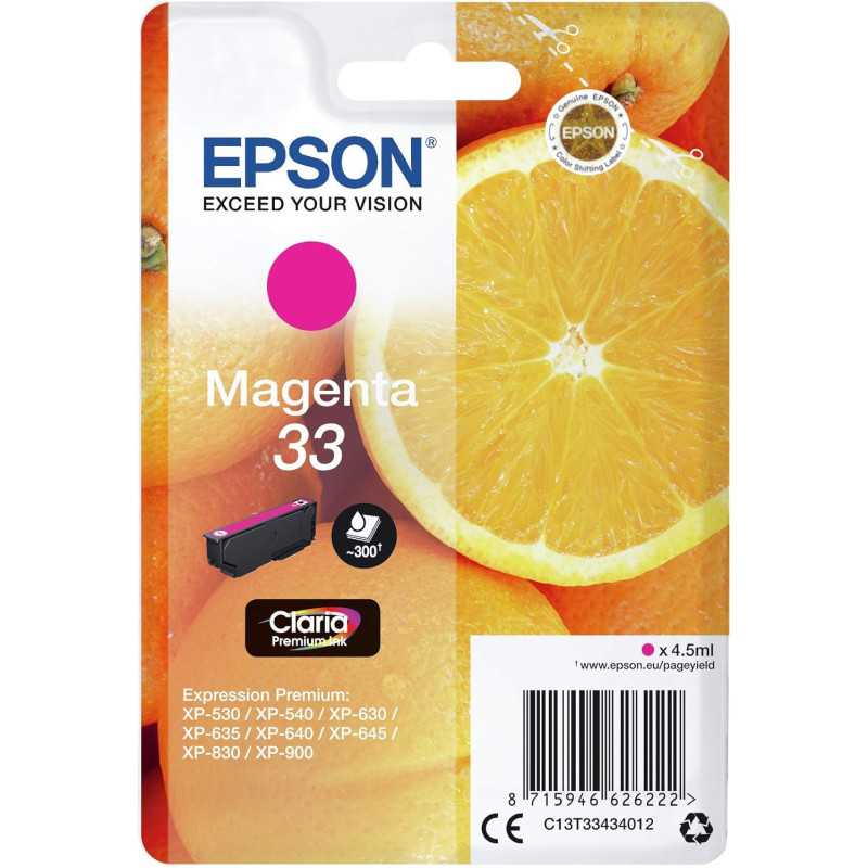 Epson 33 Magenta cartouche d'encre d'origine au meilleur prix