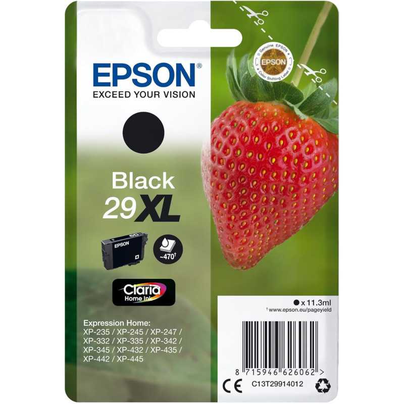 Epson 29XL Fraise Noir Cartouche d'encre d'origine au meilleur prix