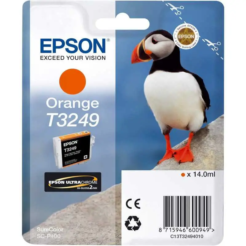 EPSON T3249 Orange Macareux cartouche d'origine au meilleur prix