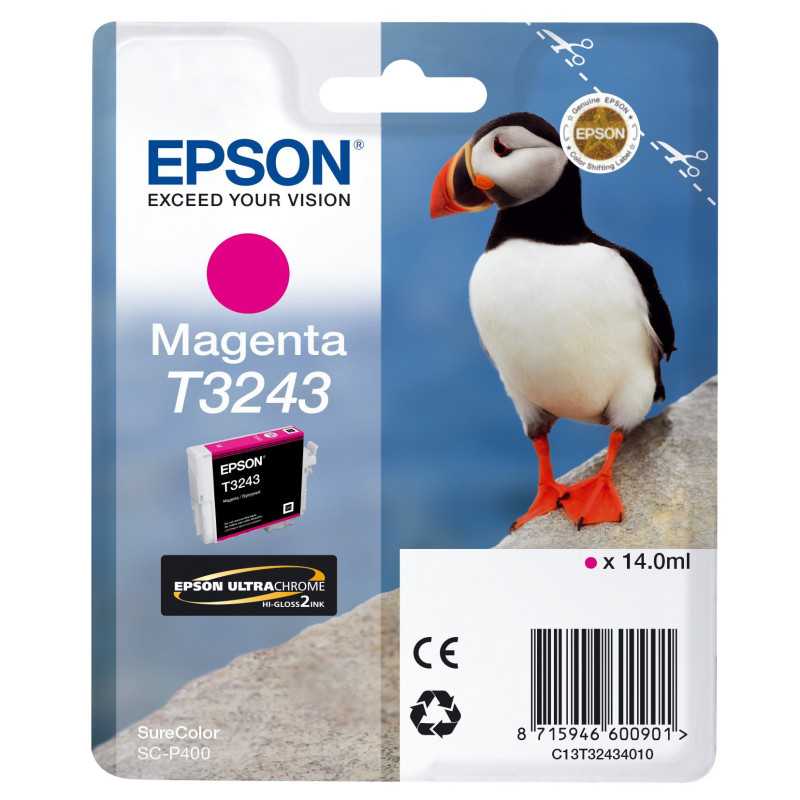 EPSON T3243 Magenta Macareux Cartouche d'encre au meilleur prix