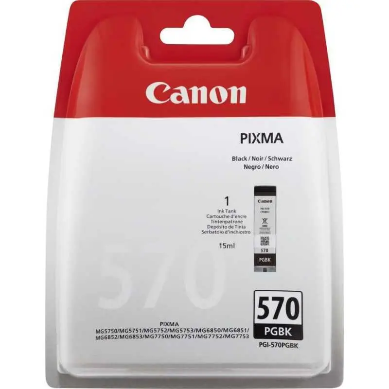 Canon PGI-570PGBK Noir Cartouche d'encre d'origine au meilleur prix