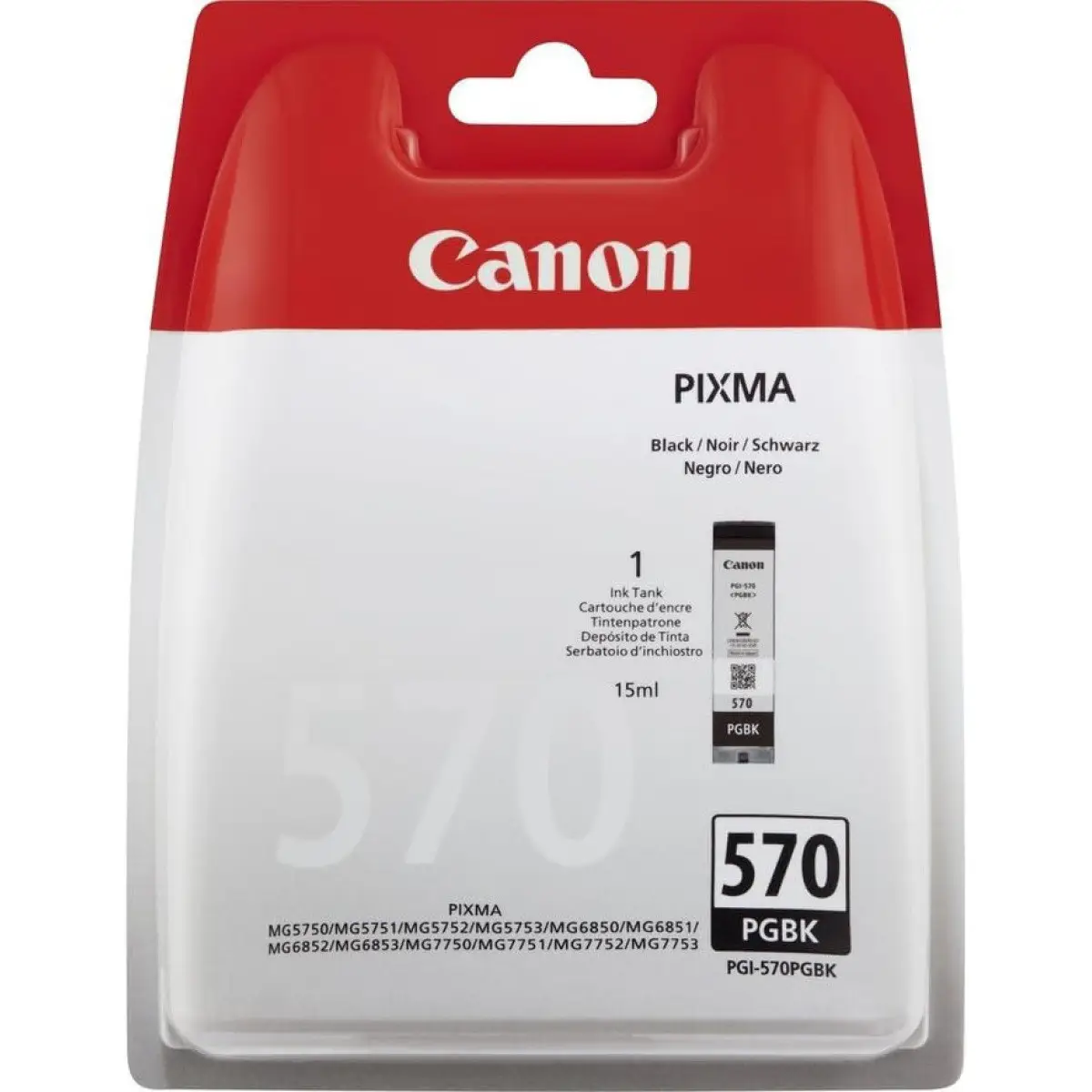Canon PGI-570PGBK Noir Cartouche d'encre d'origine au meilleur prix