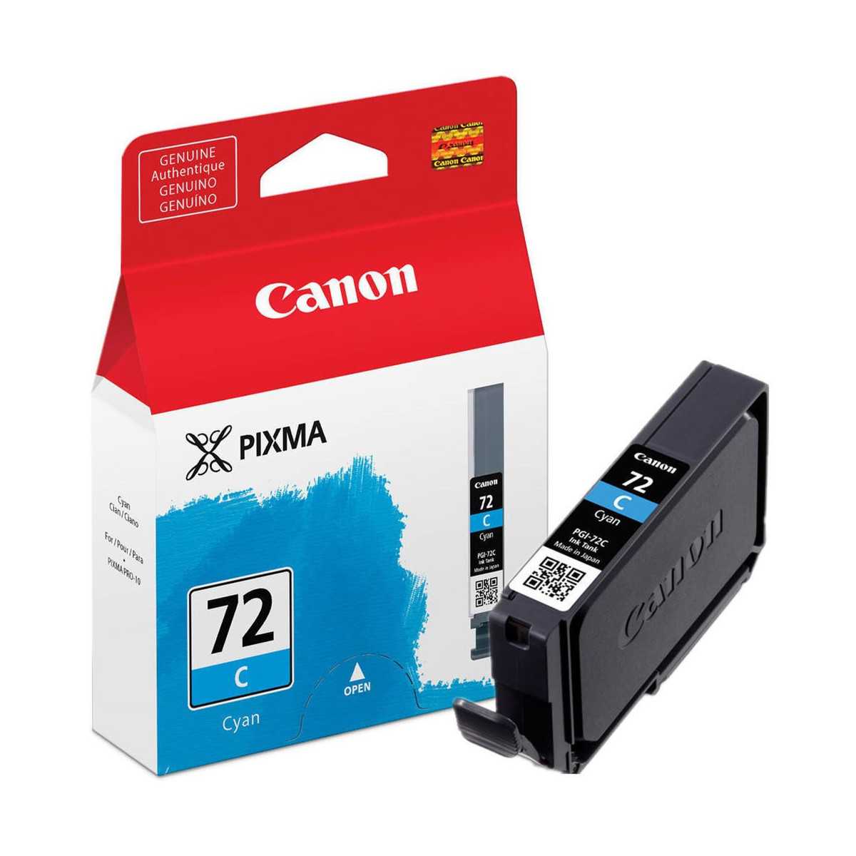 Canon PGI-72C Cyan Cartouche d'encre d'origine au meilleur prix Canon PGI-72C Cyan Cartouche d'encre d'origine au meilleur prix
