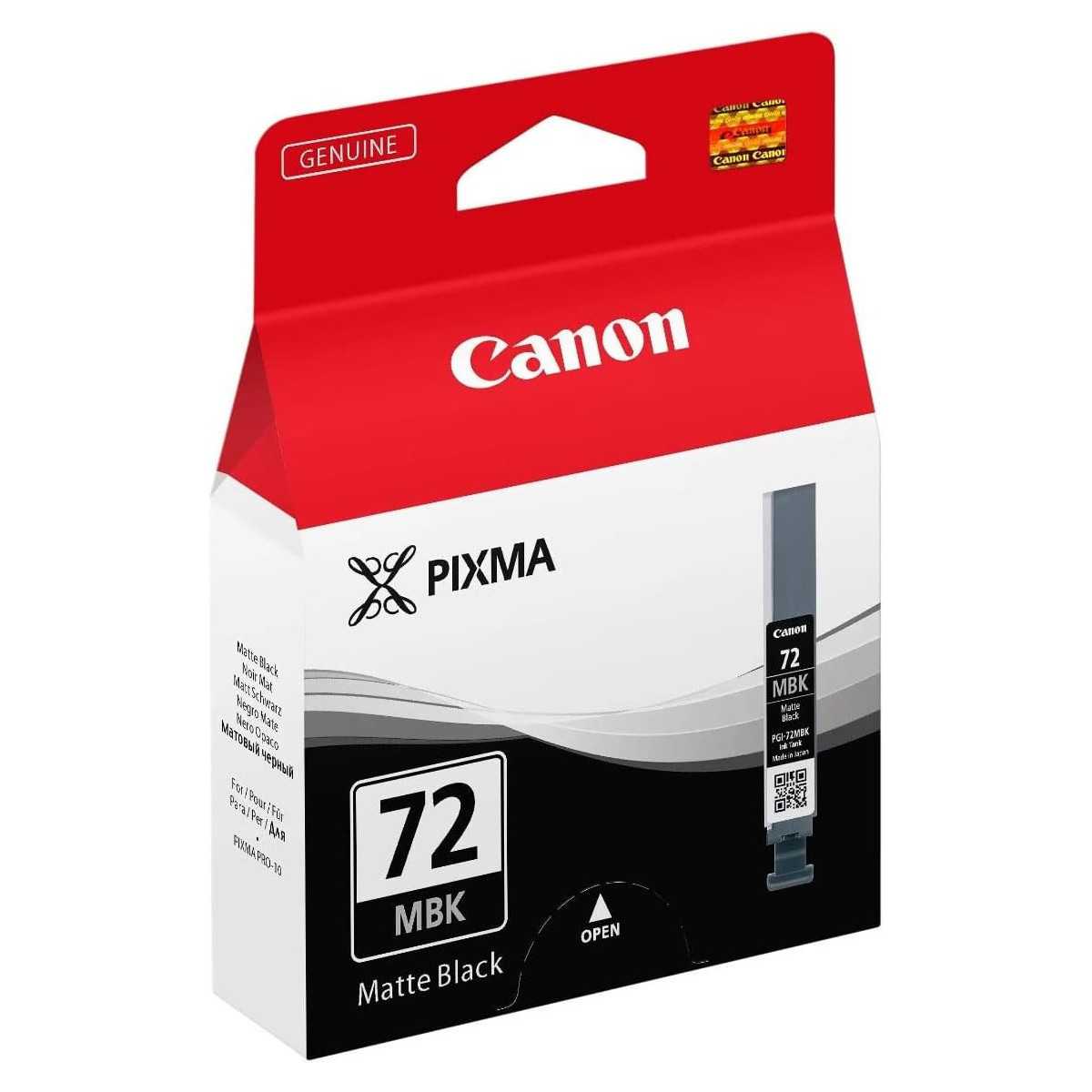 Canon PGI-72MBK Noir mat Cartouche d'encre au meilleur prix Canon PGI-72MBK Noir mat Cartouche d'encre au meilleur prix