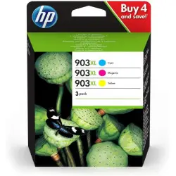 HP 903XL Couleur Pack de cartouches authentiques au meilleur prix
