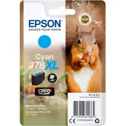 Epson 378XL Cyan Écureuil – C13T37924010 – Cartouche d'encre d'origine au meilleur prix – Livraison offerte