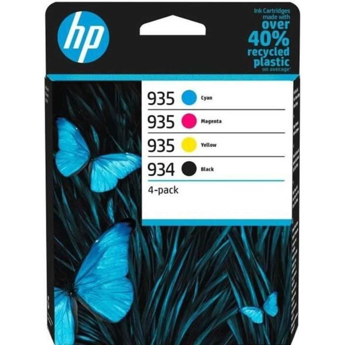 HP 934/935 Noir Couleur Pack de 4 Cartouches au meilleur prix HP 934/935 Noir Couleur Pack de 4 Cartouches au meilleur prix