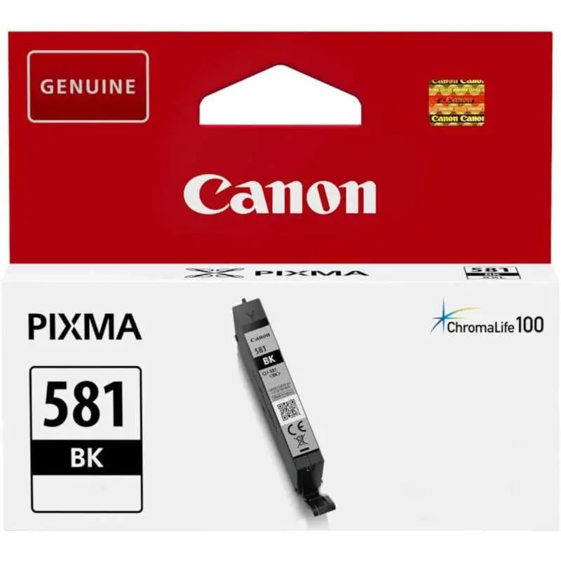 Canon CLI-581BK Noir Cartouche d'encre d'origine authentique au meilleur prix