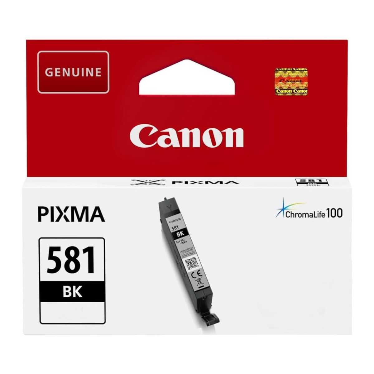 Canon CLI-581BK Noir Cartouche d'encre d'origine pas chère Canon CLI-581BK Noir Cartouche d'encre d'origine pas chère