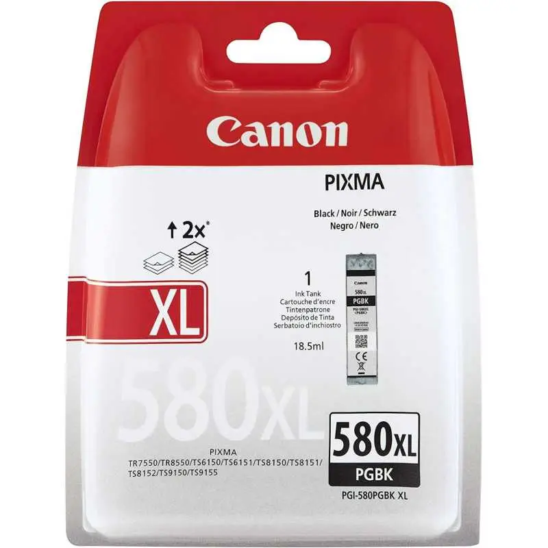 Canon PGI-580XL PGBK Noir Cartouche d'encre au meilleur prix
