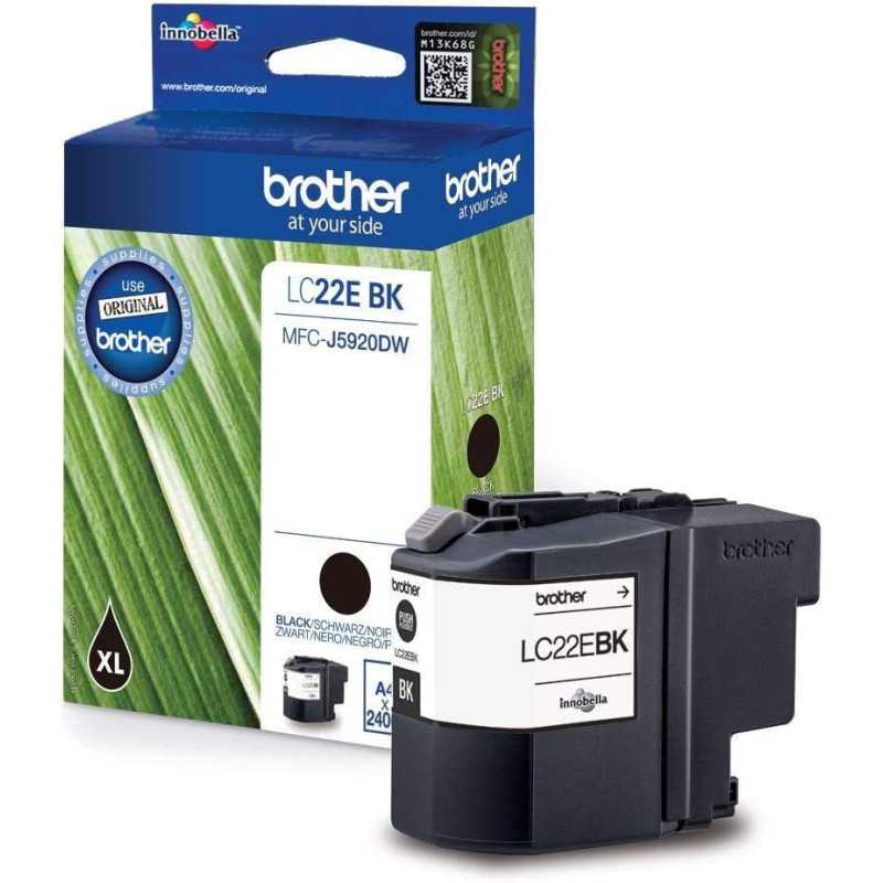 Brother LC22E BK Noir Cartouche d'encre d'origine au meilleur prix