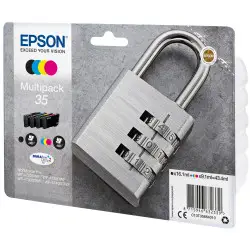 Epson 35 Noir couleur Cadenas Pack de cartouches authentiques au meilleur prix