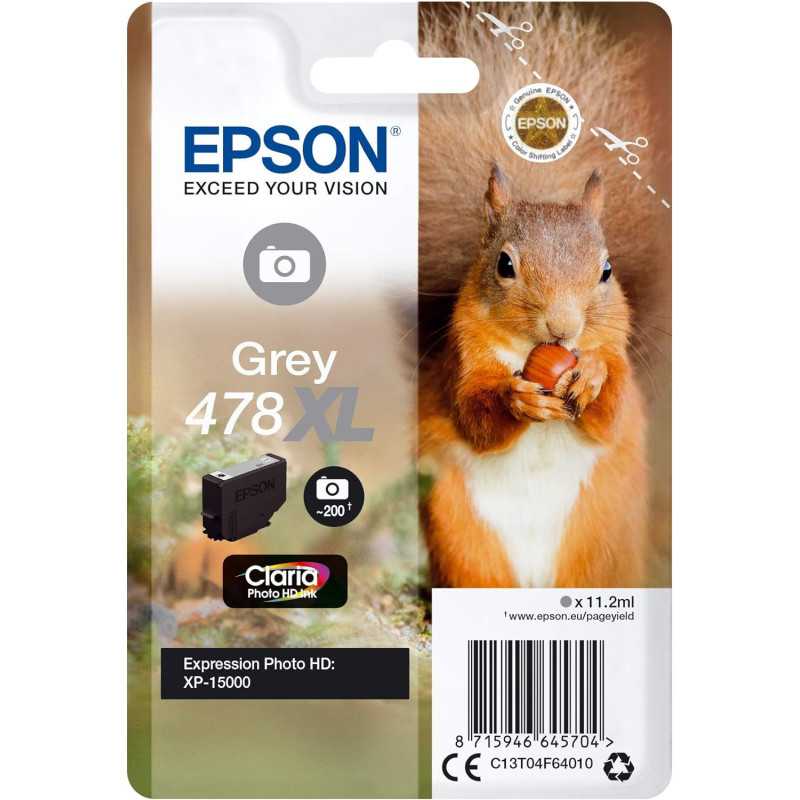 Epson 478XL Gris Ecureuil Cartouche d'encre au meilleur prix