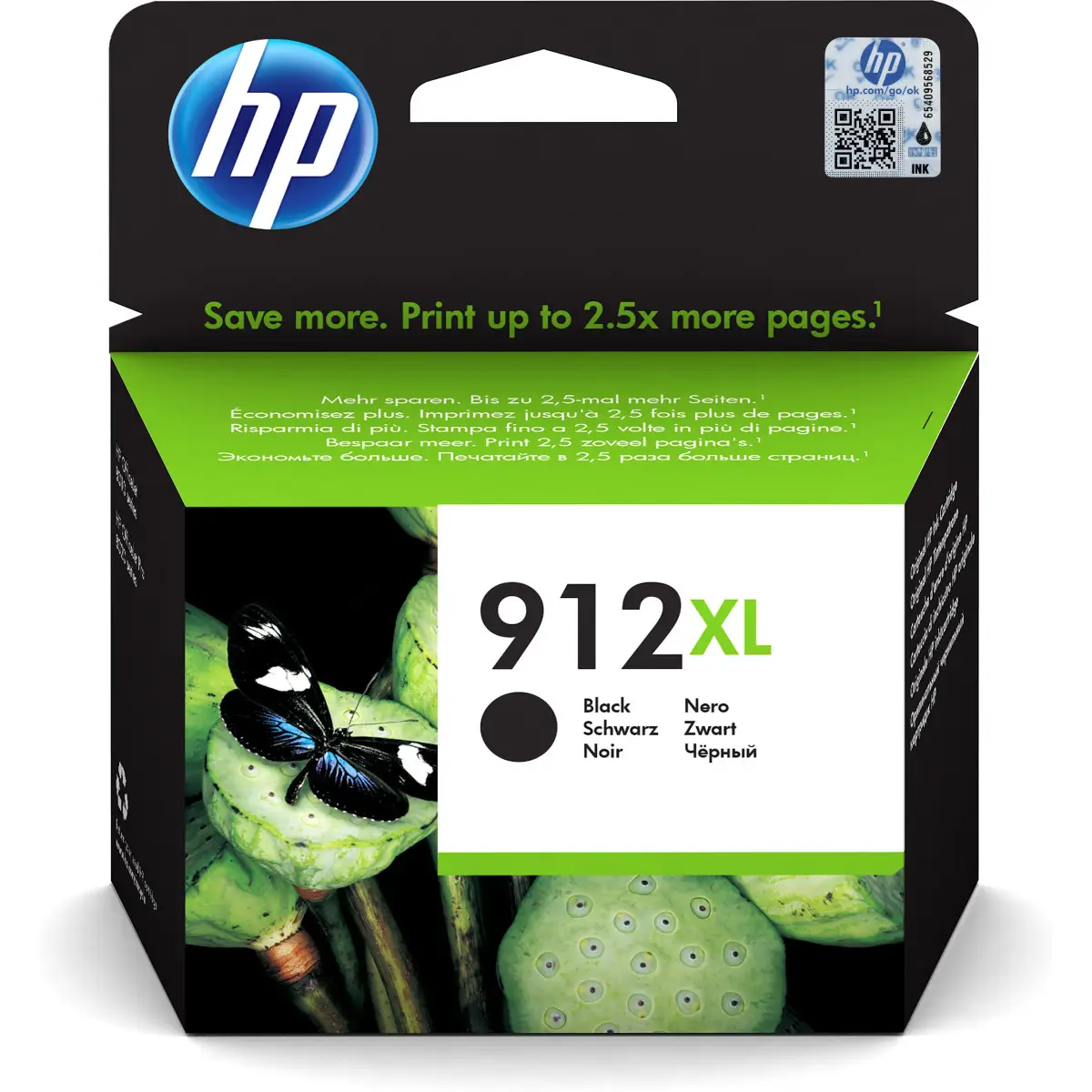 HP 912XL Noir Cartouche authentique au meilleur prix