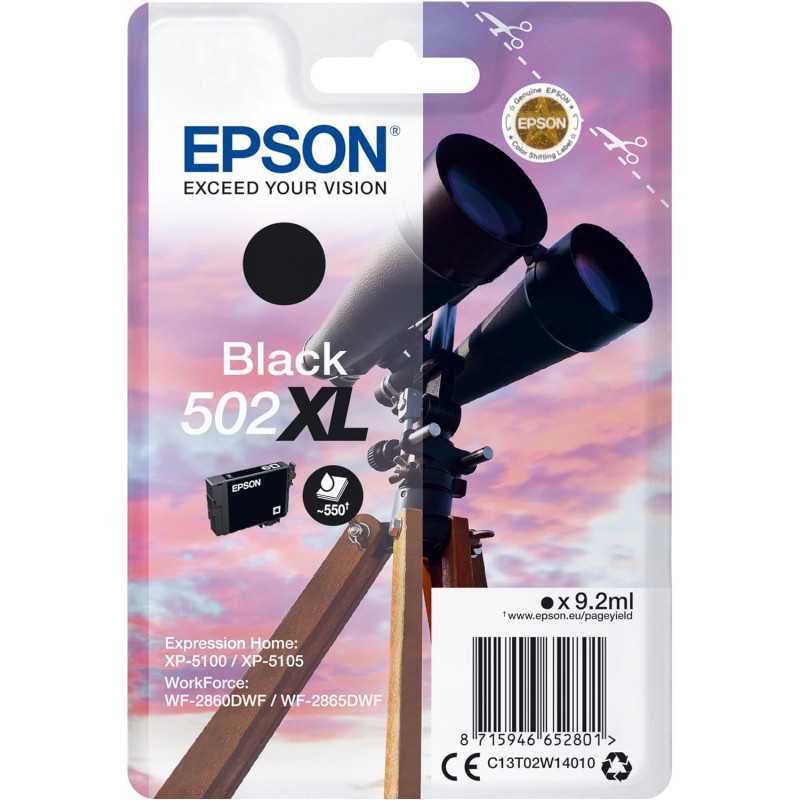 Epson 502 Noir Jumelles Cartouche d'encre d'origine au meilleur prix