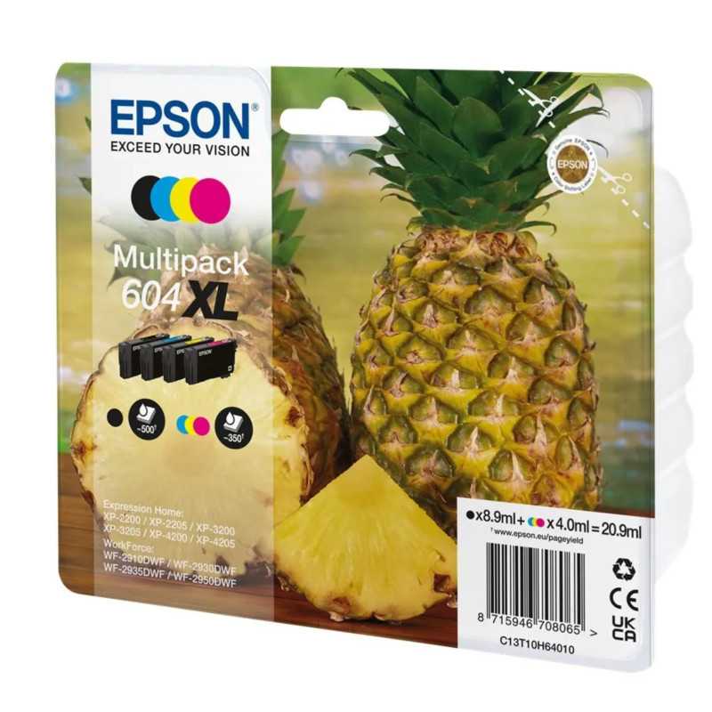 Epson 604XL Ananas Noir couleur pack de 4 Cartouches au meilleur prix