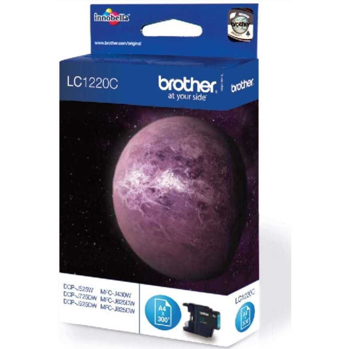 Brother LC1220C Cyan Cartouche d'encre d'origine Brother LC1220C Cyan Cartouche d'encre d'origine