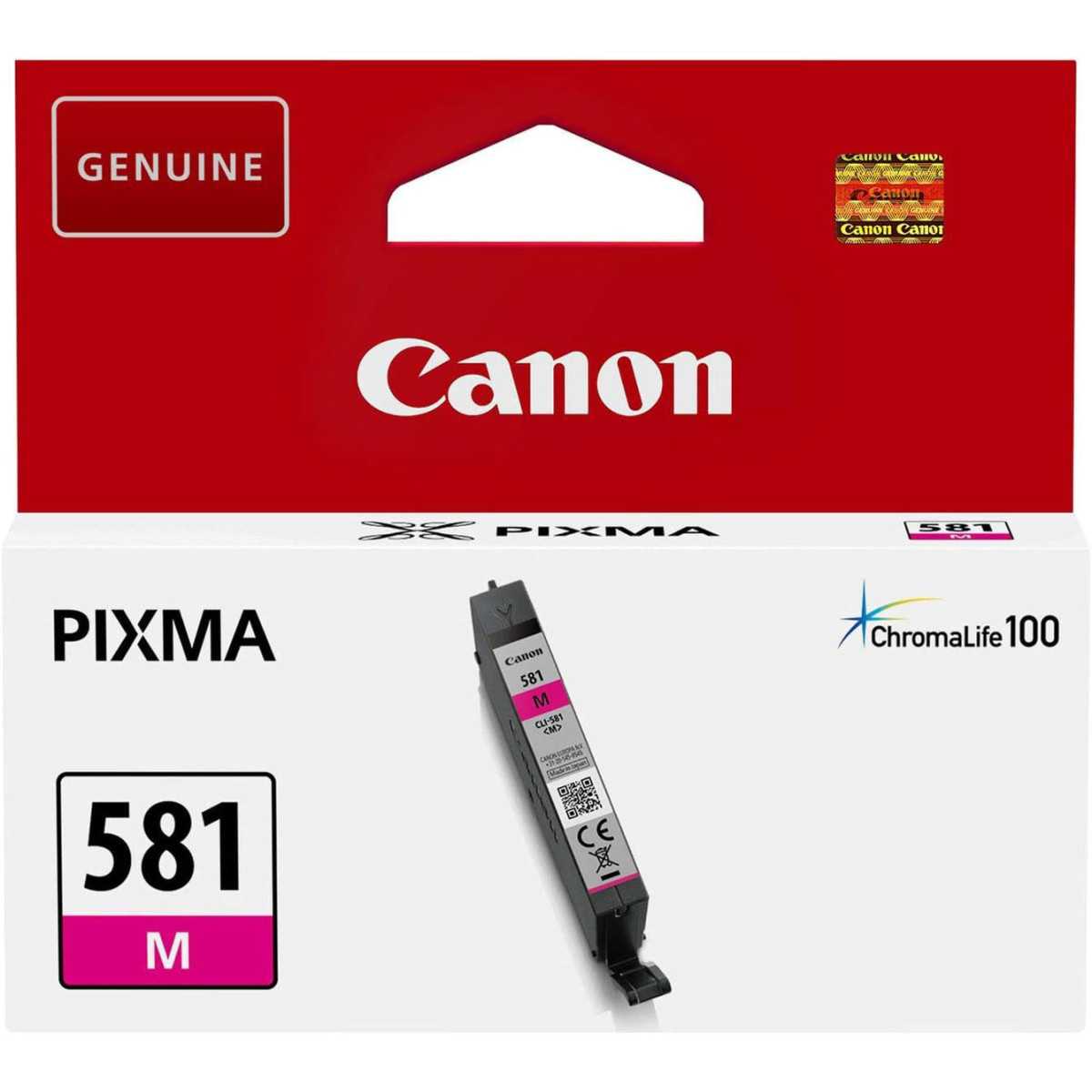 Canon CLI-581M Magenta cartouche d'encre d'origine au meilleur prix Canon CLI-581M Magenta cartouche d'encre d'origine au meilleur prix