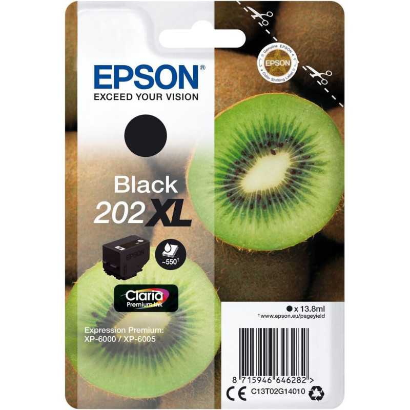 Epson 202XL Noir Kiwi Cartouche authentique au meilleur prix