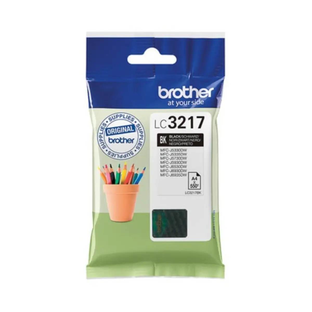 Brother LC3217BK Noir Cartouche d'encre d'origine