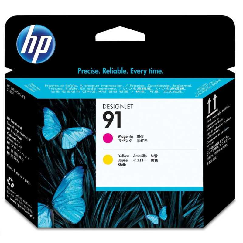HP 91 Magenta jaune d'origine au meilleur prix