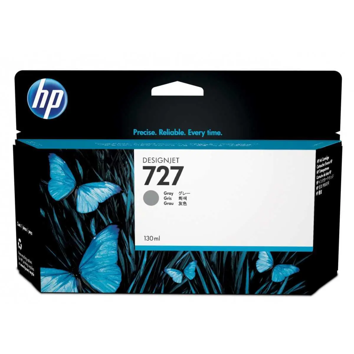 HP 727 Gris Cartouche d'origine - B3P24A