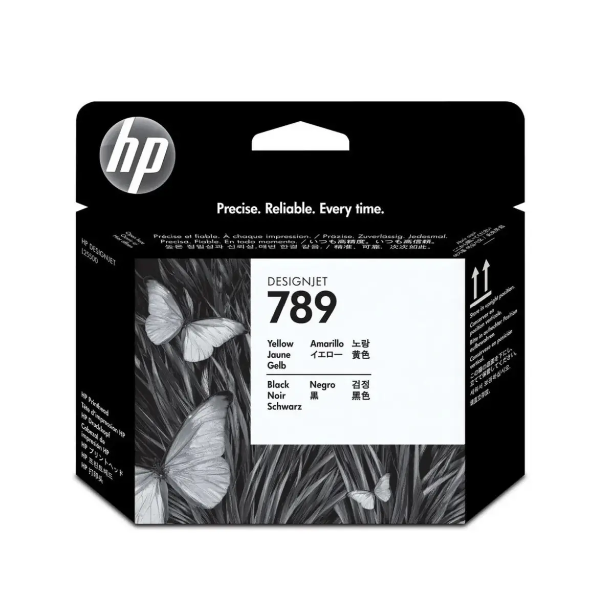 HP 789 tête d'impression Jaune/noir - CH612A