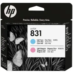 HP 831 Magenta clair/cyan clair Tête d'impression d'origine - CZ679A