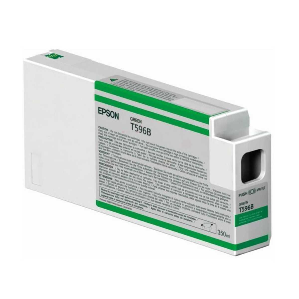 Cartouche Epson T596B Vert encre UltraChrome HDR pour imprimante Stylus Pro qualité professionnelle pour Epson Stylus Pro Cartouche Epson T596B Vert encre UltraChrome HDR pour imprimante Stylus Pro qualité professionnelle pour Epson Stylus Pro