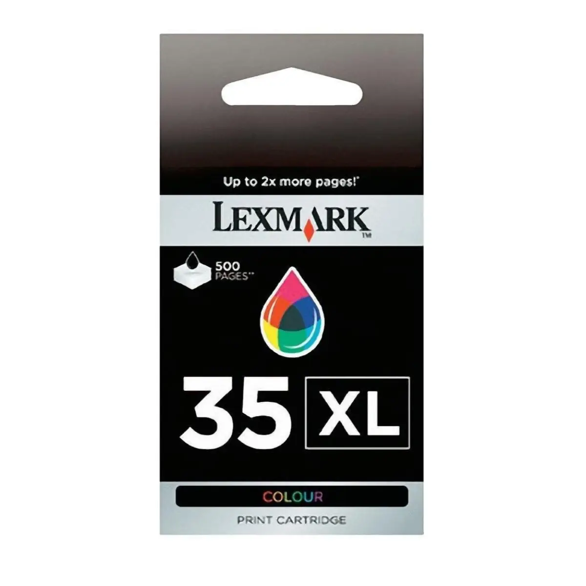 Lexmark 35XL Couleur Cartouche authentique au meilleur prix